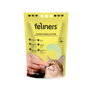 FELINERS ARENA MAIZ CON TE VERDE 3kg (6L)