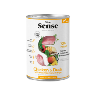 LATA WET SENSE POLLO & PATO 380GR