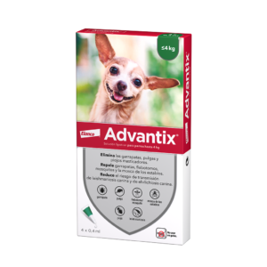 ADVANTIX PACK 0-4KG (4 pipetas x 0,4ml)