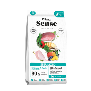 SENSE CAT STERILIZED POLLO&PATO 1,5KG