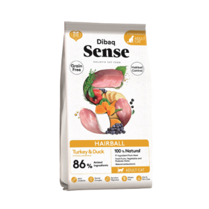 SENSE CAT HAIRBALL PATO&PAVO 1,5kg