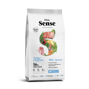 SENSE DOG SALMON & PAVO PUPPY 12KG