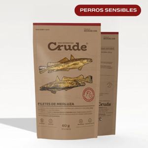 CRUDE SNACK MERLUZA 60GR