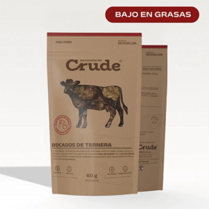 CRUDE SNACK BOCADOS DE TERNERA 60G