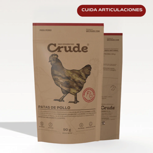 CRUDE SNACK PATAS DE POLLO 90GR