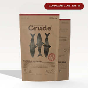 CRUDE SNACK SARDINA 6UD 60GR