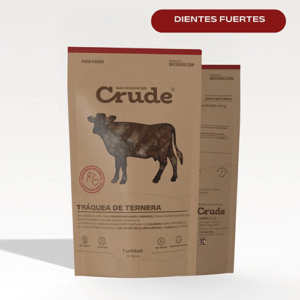 CRUDE SNACK TRAQUEA VACUNO 1UD 50GR