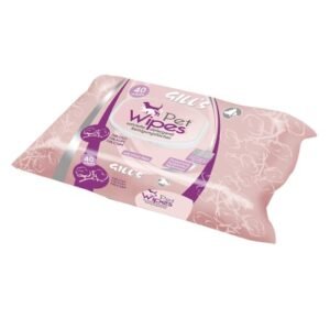 GILL'S TOALLITAS HUMEDAS XL PERFUME DE TALCO (30X20CM) 40UDS