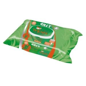 GILL'S TOALLITAS HUMEDAS XL HIGIENIZANTES CON ALOE Y CLORHEXIDINA