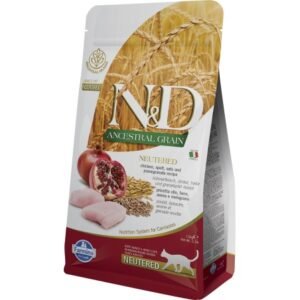 N&D CAT ANCESTRAL GRAIN NEUTERED POLLO ADULT 1,5KG