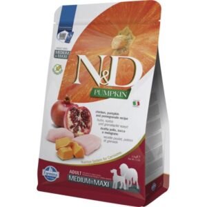 N&D DOG PUMPKIN POLLO & GRANADA ADULT MINI 2,5KG