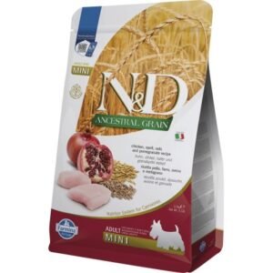 N&D DOG ANCESTRAL POLLO & GRANADA ADULT MINI 2,5KG