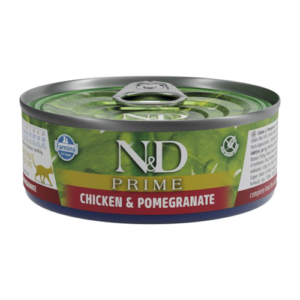 N&D CAT PRIME ADULT POLLO & GRANADA 70GR