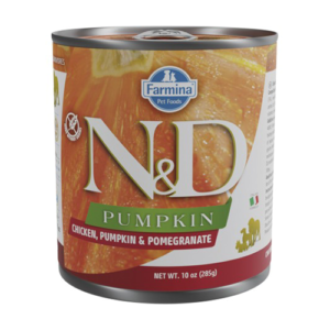 N&D DOG PUMPKIN POLLO & CALABAZA & GRANADA 285GR