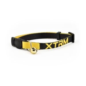 COLLAR GATO X-TRM NEON FLASH NEGRO 10mm x 22-33cm