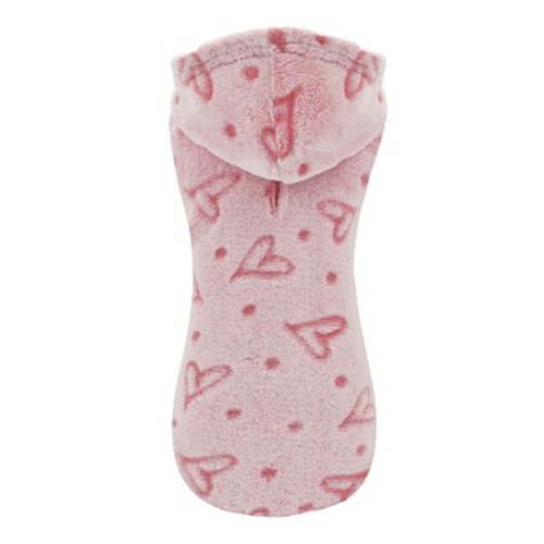 SUDADERA CON CAPUCHA AMOUR ROSA