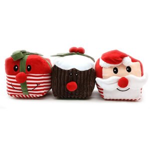 XMAS PELUCHE CUBO 13x15x17cm