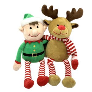XMAS PELUCHE ELFO/RENO 30CM