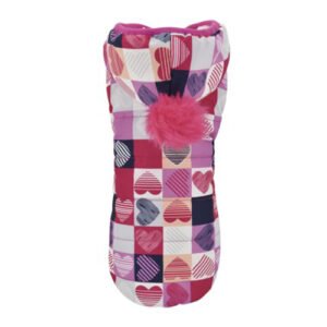 CHAQUETA CON CAPUCHA LOVE SQUARE