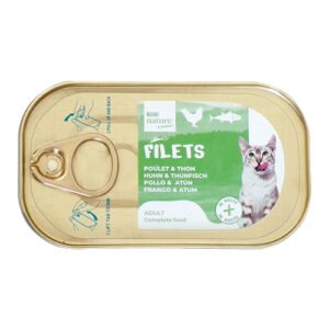 BUBI NATURE CAT POLLO & ATUN GELATINA 85GR