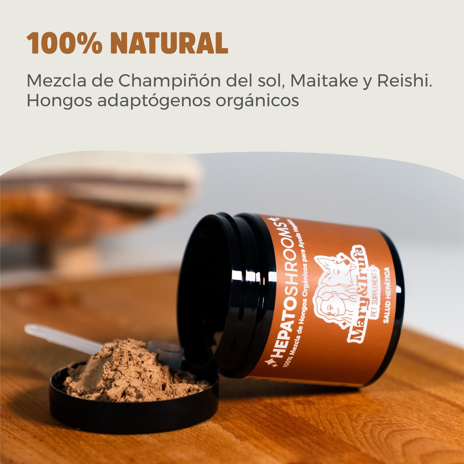 MARY&TRUFA HEPATO SHROOMS 75GR - Imagen 2