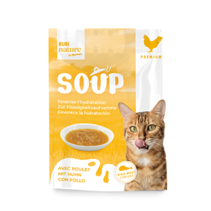 BUBI NATURE CAT SOUP POLLO 50G