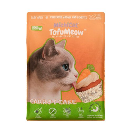 ARENA AGLOMERANTE MICHICAT TOFU CARROT CAKE 3KG