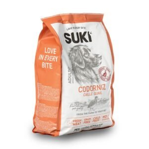 SUKI PIENSO SEMI HUMEDO CODORNIZ CON SALMÓN 3KG