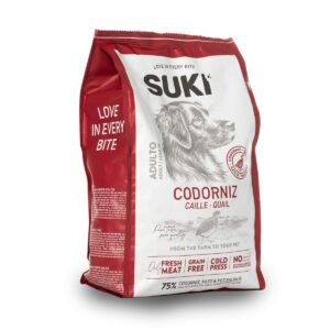 SUKI PIENSO SEMI HUMEDO CODORNIZ CON PATO 3KG